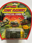 MAJORETTE SERIES 2330 SONIC FLASHERS SPECIAL FORCES 2333 TANK GREEN, See Pics.