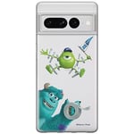 ERT GROUP Coque de téléphone Portable pour Google Pixel 7 Pro Original et sous Licence Officielle Disney Motif Monsters INC 001 Parfaitement adapté à la Forme du téléphone Portable, partiel imprimé