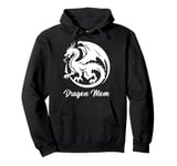 Dragon Mom Tee Fantasy Mother Mythical Mama Mummy Dragons Pullover Hoodie