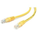 Connectland Câble RJ45 UTP Cat 5E Droit 2 m Jaune