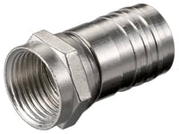 F-connector - Crimp - 7, 8 mm