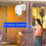 1080P HD Dome Camera Waterproof Outdoor WiFi CCTV With 32 Lights Surveillanc New