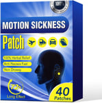 Motion Sickness Patches, Car & Sea Sickness Sticker, Anti Nausea Travel Vomiting