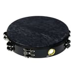 Remo TA-8210-70-SD015 Wild Tambourine Skyndeep Black, 10"