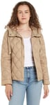 Tommy Hilfiger Women Down-filled Jacket Classics Winter, Beige (Beige), XL