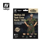 AV Vallejo MC Set - Alpine SS Waffen Tank Crew  ((x8) & Fig