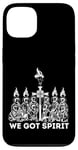 Coque pour iPhone 13 We Got Spirit Cross Flames Ensemble Saints