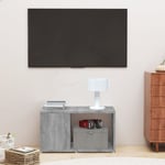 The Living Store - Meuble tv Sonoma gris 60x24x32 cm Bois d'ingénierie - Gris