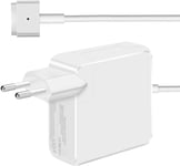 Chargeur Mac Book Pro 60W Compatible avec Mac Pro 11 Pouces et 13 Pouces 2012 2013 2014 2015, Chargeur Mag Safe 2 pour Mac Pro Retina A1425, A1435, A1502, A1465 et Plus Modèles Mac