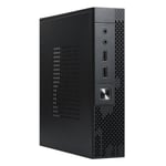 ITX Datorchassi TX02 Mini Desktop Chassi Industriell Styrning HTPC Chassi