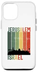 iPhone 12/12 Pro Jerusalem Israel Skyline Jewish Israeli Souvenir Women Men Case