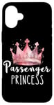 iPhone 16 Plus Passenger Princess Crown Seat Co-driver Car Driver Driving Case