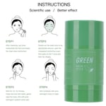 Green Tea Facial Cleansing Mask Portable Moisturizing Oil Control Mud Mask