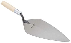 Marshalltown The Premier Line 33 10.5 10-1/2-Inch Brick Trowel London Pattern with Wood Handle by