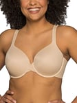 Vanity Fair Women's Light Lift Bra: Comfort Straps & No Poke Underwire (34b-44dd), Opaque, Back Smoothing (78349) -Neutral, 36B