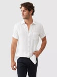 Rodd & Gunn Palm Beach Linen Slim Fit Short Sleeves Shirt