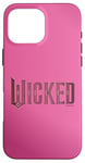 Coque pour iPhone 16 Pro Max Wicked Movie Logo Glinda Pink And Gold