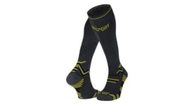 Paire de chaussettes de compression bv sport trail compression gris