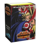 Arcane Tinmen 16022 Dragon Shield-Matte Art Standard Size Sleeves 100pk-My Hero Academia All Might Flex, Multi