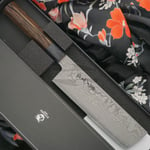 Japanilainen vihannesveitsi Nakiri Ryusen Hamono Bonten Unryu BU-308 16.5cm