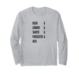 Barista Coffee Espresso Cappuccino Coffee Machine Long Sleeve T-Shirt