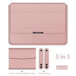 Housse pour ordinateur portable, étui pour tablette depour Xiaomi, Huawei, Asus - For 11 pouces - Or rose