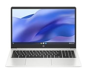 HP Chromebook 15a-na0003sf Ordinateur Portable 15.6" FHD (Intel Celeron, RAM 4 Go, eMMC 64 Go, AZERTY, ChromeOS) Gris