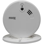 Kidde KF20 Mains Optical Smoke Alarm with Battery Backup CE UKCA and Kite Marked