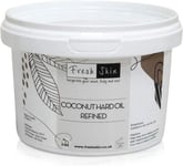 500G Coconut Hard (Solid) Oil - Refined, 100% Pure, Natural, Cruelty Free, Vegan