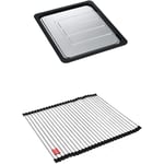 Set accessoires cuves Domus Tectonite : Rollmat + égouttoir mobile - Franke