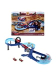 Disney Pixar Cars Global Racers Cup GRC Jumping Raceway Playset