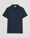 Filippa K Soft Lycra Polo Tee Navy