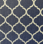 DEBONA CRYSTAL NAVY BLUE SILVER GLITTER TRELLIS GEOMETRIC WALLPAPER 8894