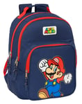 SUPER MARIO WORLD – Children's School Backpack, Ideal for Children of Different 