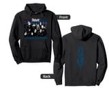 Slipknot Official We Are Not Your Kind Blue Glitch Pullover Hoodie