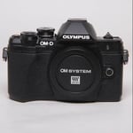 Olympus Used OM-D E-M10 Mark III Mirrorless Camera Body Black