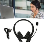 Wireless Telephone Headset With Mic Binaural 2.4G Bt 5.0 Headset With Usb Tran