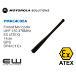 Motorola Antenne PMAE4082A til DP4X01 (UHF 403-470MHz) (Atex)