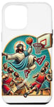 Coque pour iPhone 12 Pro Max Ballin with the Messiah Rejoignez la communauté Jesus Basketball