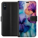 Plånboksfodral till Xiaomi Redmi 9A med Magiska blommor motiv