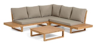 Kave Home Flaviina 5-pers. Loungesofa - Akasie