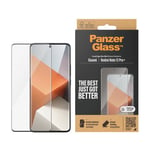 Xiaomi Redmi Note 13 Pro+ (Plus) PanzerGlass Ultra Wide Fit Skjermbeskyttelsesglass - Platinum Strength - Svart Kant