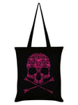 Unorthodox Collective Tote Bag Drip Skull Black 38 x 42cm