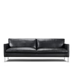 Juul - Juul 903 220x86 cm Prestige 10 - Prestige 10 - Svart - Soffor - Trä/Textilmaterial