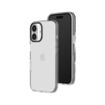 RHINOSHIELD Coque Clear Compatible avec [iPhone 16] | Résistance avancée au jaunissement, Haute Transparence, Protection renforcée, découpe Bouton contrôle caméra – Anneau caméra Noir