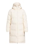 Roxy Hooded Puffer Jacket Test of TIME Women Beige L, Parchment