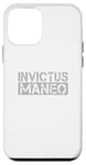 Coque pour iPhone 12 mini Invictus Maneo - signifiant en latin « I Remain Unvainquished »