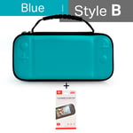 Rangement Pour Nintendo Switch Lite,Mini Étui De Protection,Accessoires Nintendo Switch - Type H-Blue-1pcs