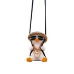 Swinging Duck Car Hängande Ornament Swing Mirror Rearview Pendant