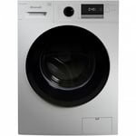 Brandt - Lave-linge hublot LLC124S - 12 kg - L60cm - Induction - 1400 trs/min -Silver